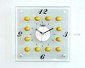 Glass wall clock small picture