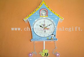 wall clock with music