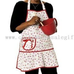 Jessie Steele Retro Cherry Apron - Exclusive - One Size