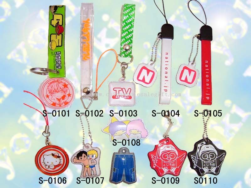 PVC Strap For Wrist or Mobile Phone