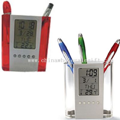 calendar desktop penholder