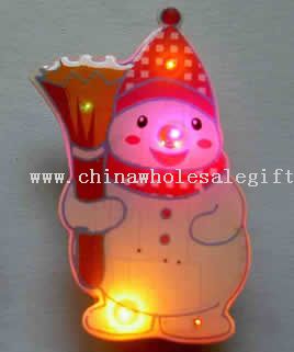 Christmas Flashing badge