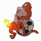 Magic LED Flashing Pin/Badge small picture