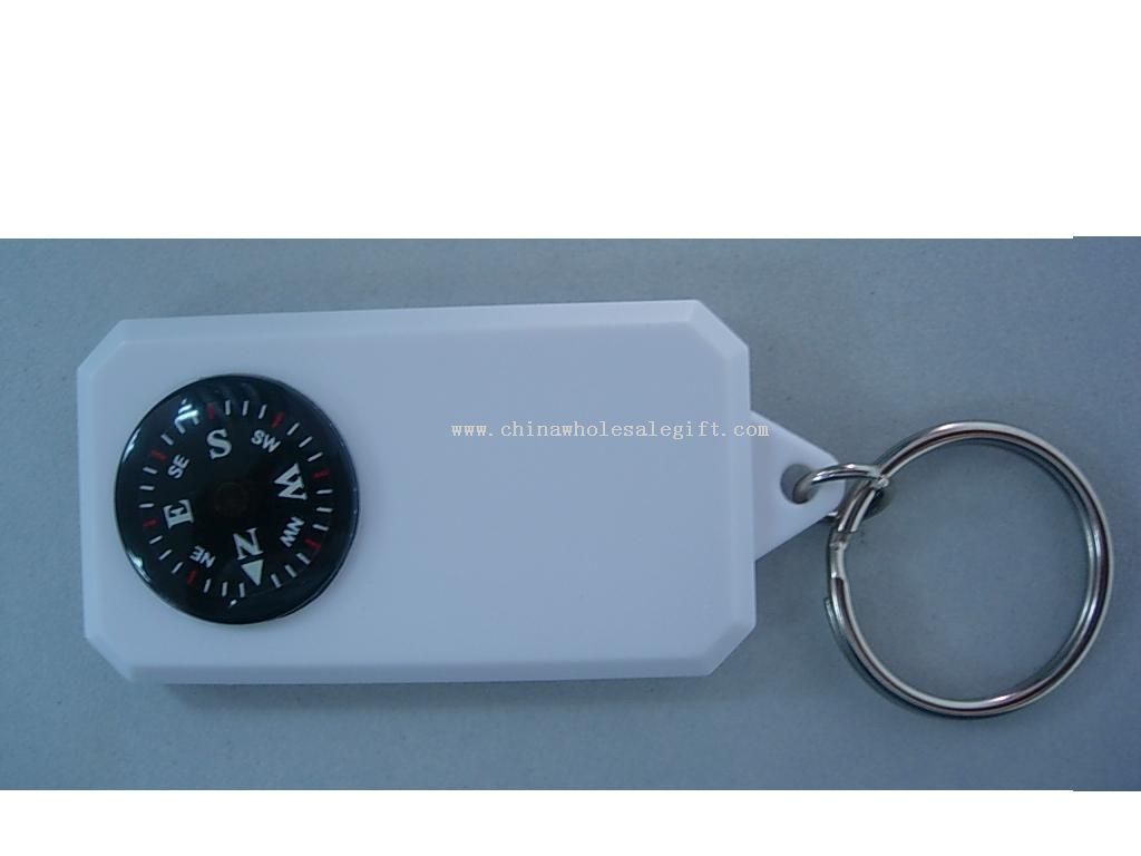 compass keychain