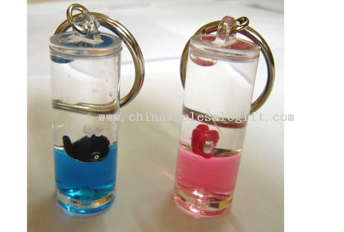 Oil Keychain-Column Shape