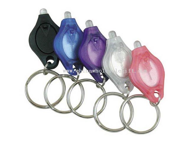 LED Plastic Keychain
