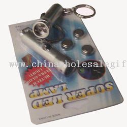 Three light keychain