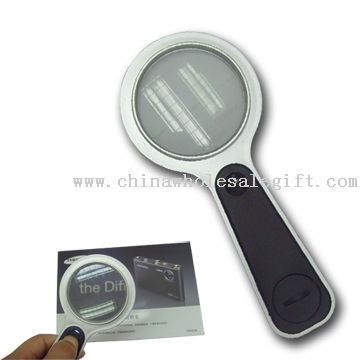 magnifier with light