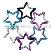 6 pentagram keychain images