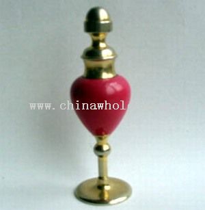 copper perfume bottle