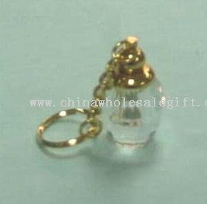 crystal perfume bottle