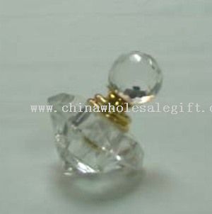 crystal perfume bottle