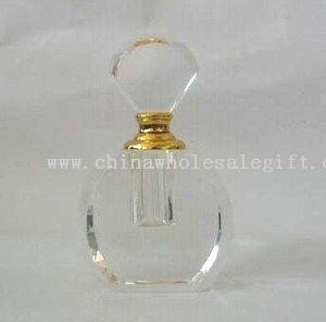 crystal perfume bottle