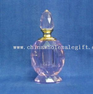 crystal perfume bottle