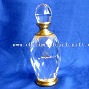 crystal perfume bottle