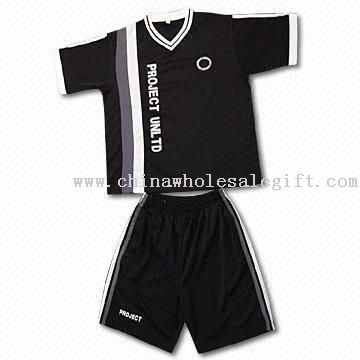 Mens Jersey Set en blanc et noir Combination