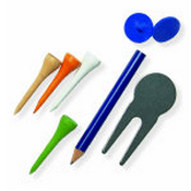 12 Wood Tees Set. images