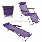 Special camping chair with two adjustable position images