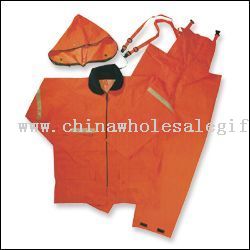 190T nylon 210D / PVC Rainsuit
