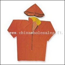 190T 210 D Nylon/pvc esőkabát, levehető kapucnival images
