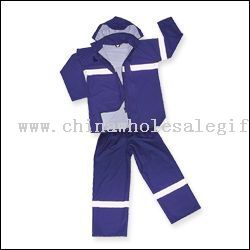 HIGH VISIBILITY EN471 PU WASSERFESTE SAFETY SUIT