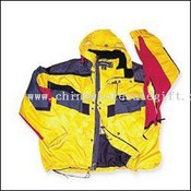 NYLON TASLON/pu yhdistää väri hengittävä pinnoite moutain anorakki. images