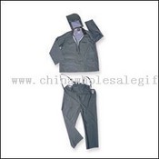 PVC/POLYESTER/PVC RAIN JACKET images