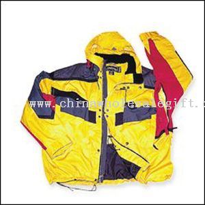 TASLON de NYLON/pu combinado anorak de moutain cor revestimento respirável.