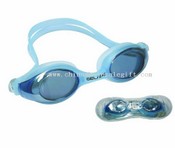 Adult Anti-Fog Plating Silicone Goggle images