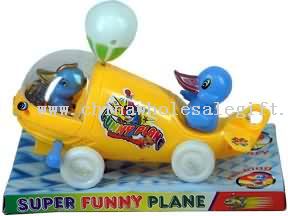 WIND UP FUNNY ANIMAL PLANE