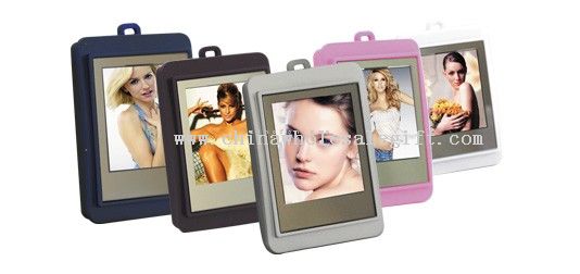 1.5 inches digital keychain frame square
