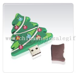 Karácsonyfa USB villanás hajt