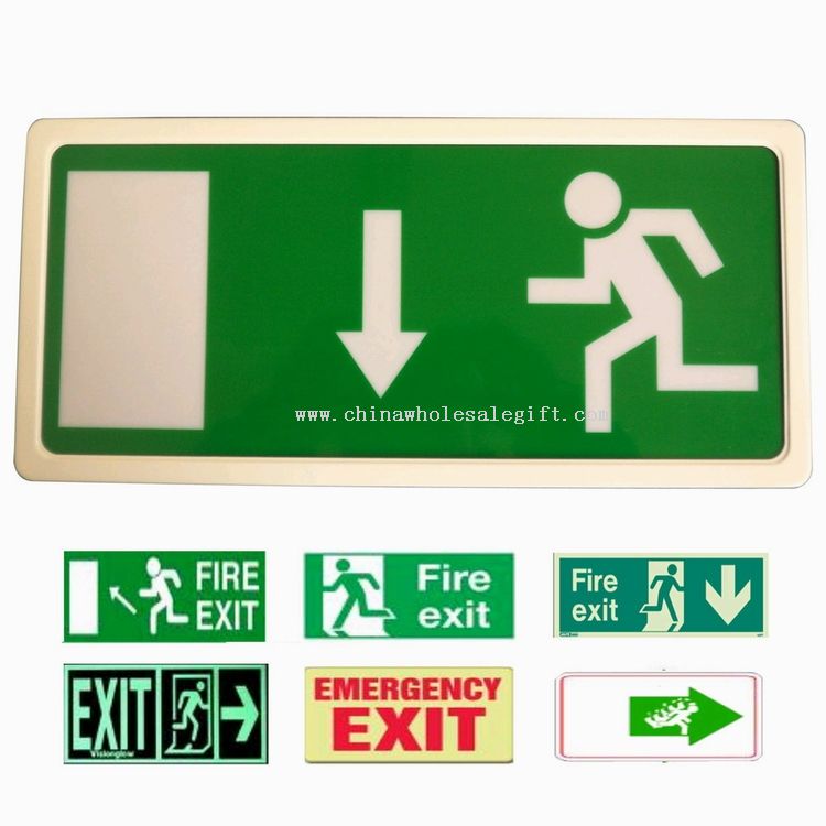 Emergency light, Exit signs ,Emergency lighting