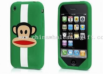 Silicone mobile phone skin case for iphone3GS