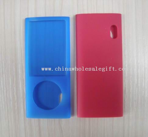 Silicone skin pouch for ipod nano5