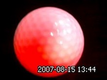 blinkende Golfball images