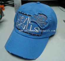 Washed embroidery caps images