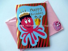Voice recordable greeting card images
