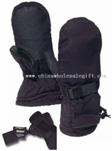 Battery heated mittens images