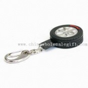USB Flash Drive with Keychain Tyre Shape images
