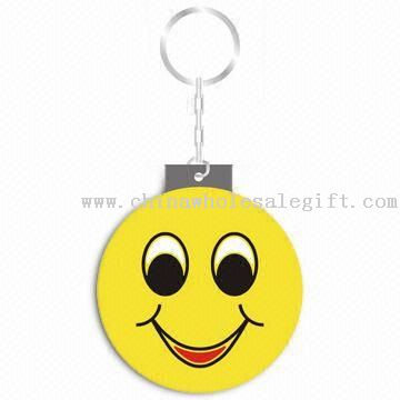 Promotional USB Flash Drive with Keychain and Capacity Ranging from 256MB to 8GB