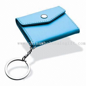 Keychain with Leather Photo Frame