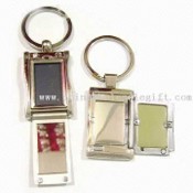 Metal Keychain Photo Frame with Lid images