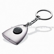 Tryckknapp ledde Keychain images