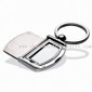Elegant Photo Frame Keychain with Metal Accent small picture