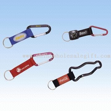 Carabiner Key Chain in Sizes from 50mm to 80mm and Various Colors