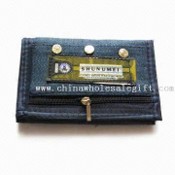 Salgsfremmende Mens lommebok med ID kredittkort spor images