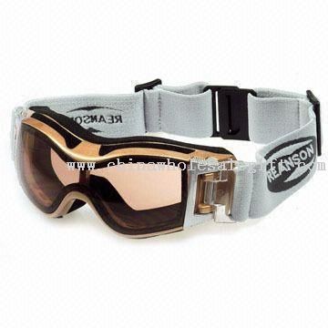 Óculos de esqui com cinta repelente de água
