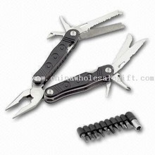 Multifunction Plier, Includes Pliers Head, Cutter and Knife images