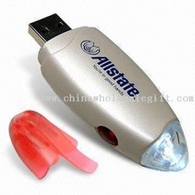 USB-LED-Taschenlampe mit Akku images